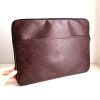 Laptop sleeve kulit sintetis plus logo min 50 pcs