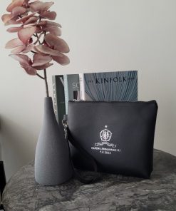 Pouch custom plus logo emboss
