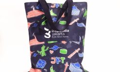 Tas totebag bahan cordura ukuran 30x40 min 50 pcs