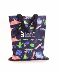 Tas totebag bahan cordura ukuran 30x40 min 50 pcs