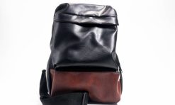 tas slempang pria custom plus logo order 24 pcs