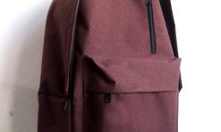 tas ransel Backpack dengan bahan canvas jw custom logo
