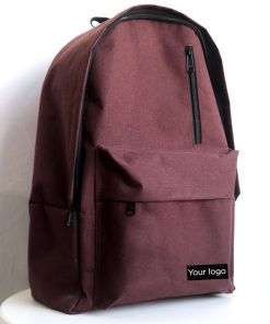 tas ransel Backpack dengan bahan canvas jw custom logo