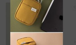 Pouch bahan toscano untuk promosi min 50 pcs model 03