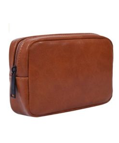Pouch kulit promosi sudah termasuk emboss