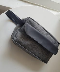 Pouch custom bahan toscano sleting besi