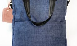 Tas tote bag custom bahan toscano include sablon atau embos logo