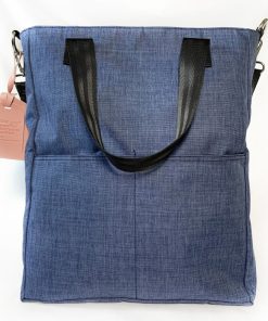 Tas tote bag custom bahan toscano include sablon atau embos logo