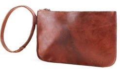 Clutch kulit promosi termasuk leather
