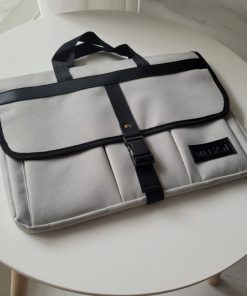 Tas laptop custom plus emboss logo