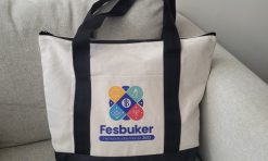 Tas totebag kanvas plus sablon min 50 pcs