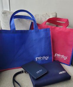 Paket tas dan buku promosi tas pouch dan totebag