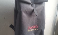 Rolltop backpack custom plus logo min 50 pcs