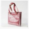 Totebag mika dengan kulit untuk promosi dengan sablon logo min 1 lusin