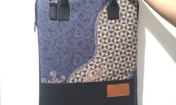 Tote bag batik custom plus logo emboss min 50 pcs