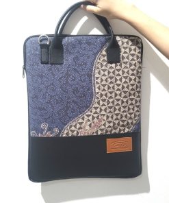 Tote bag batik custom plus logo emboss min 50 pcs