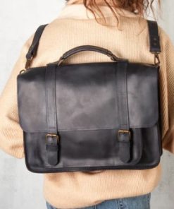 Slempang kulit synth leather untuk promosi min 12 pcs