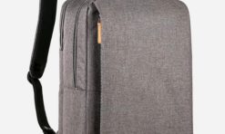 Backpack bahan Toscano sudah dengan embos logo min pemesanan 12 pcs