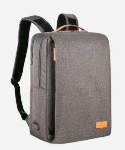 Backpack bahan Toscano sudah dengan embos logo min pemesanan 12 pcs