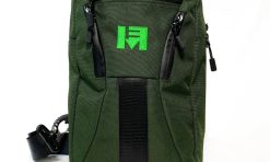Slempang custom dengan bahan dan daun sleting anti air