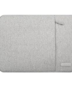 Tas laptop Case/ Sleeve Abu-abu - bisa custom termasuk sablon
