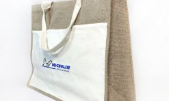 tote bag bahan karung custom bordir