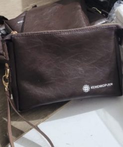 Clutch custom synth leather untuk promosi min 50 pcs
