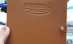 Organizer leather promosi custom logo