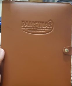 Organizer leather promosi custom logo