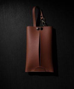 Leather tempat tissue promosi