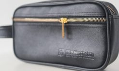 Custom pouch dengan resleting besi