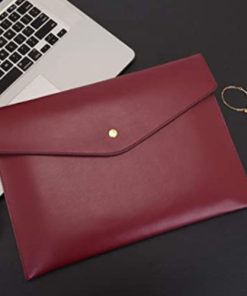 Clutch kulit sintetis bisa custom ukuran sudah termasuk emboss