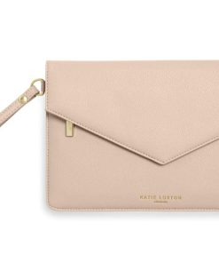 Clutch model envelope bahan kulit sudah termasuk emboss