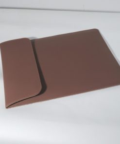 Laptop sleeve bahan kulit tebal untuk promosi