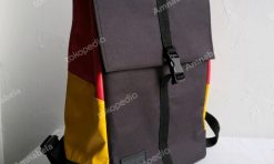 Tas ransel custom plus logo emboss min pemesanan 50 pcs