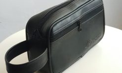 Pouch kulit bahan taiga ukuran 20 x 15 plus embos