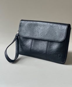 Alternative view of Clutch kulit sintetis dengan penutup magnet